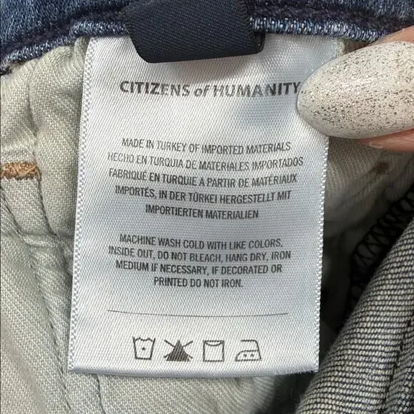 CITIZENS OF HUMANITY Jolene Vintage Slim High Rise Jeans Undercurrent Size 27 - Picture 16 of 16